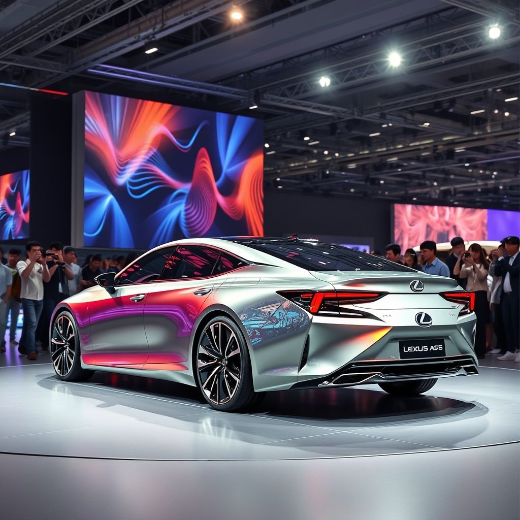 Lexus ES EV 2025 เผยโฉมครั้งแรกที่ Shanghai Auto Show